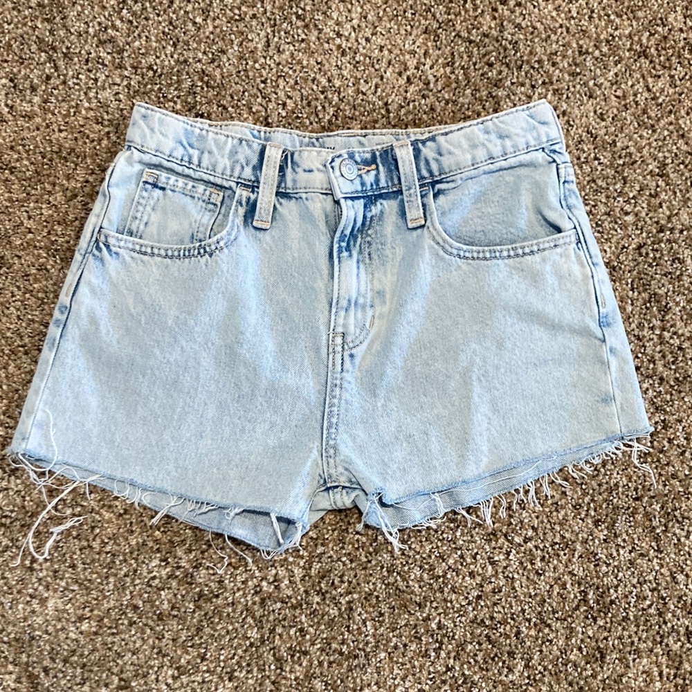 Old Navy Light Blue Denim Cutoff Shorts